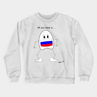 Mr. LOL's adventures (Russia) Crewneck Sweatshirt